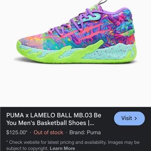 Puma LaMelo Ball MB.03 Neon Sneakers